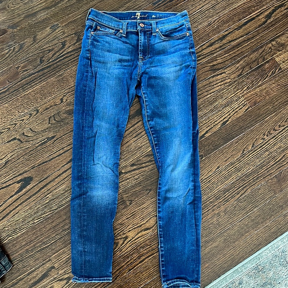 7 for all mankind skinny jeans